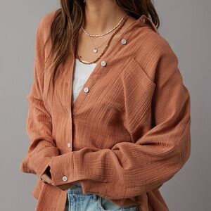 AE Go Big Beach Shirt